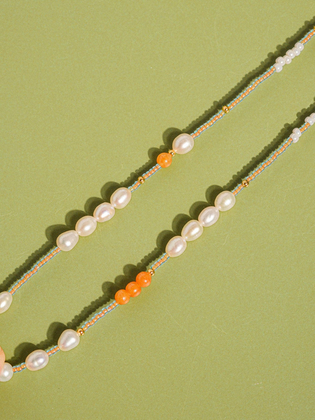 Elia Handmade Bohemian Beaded Stack Necklaces