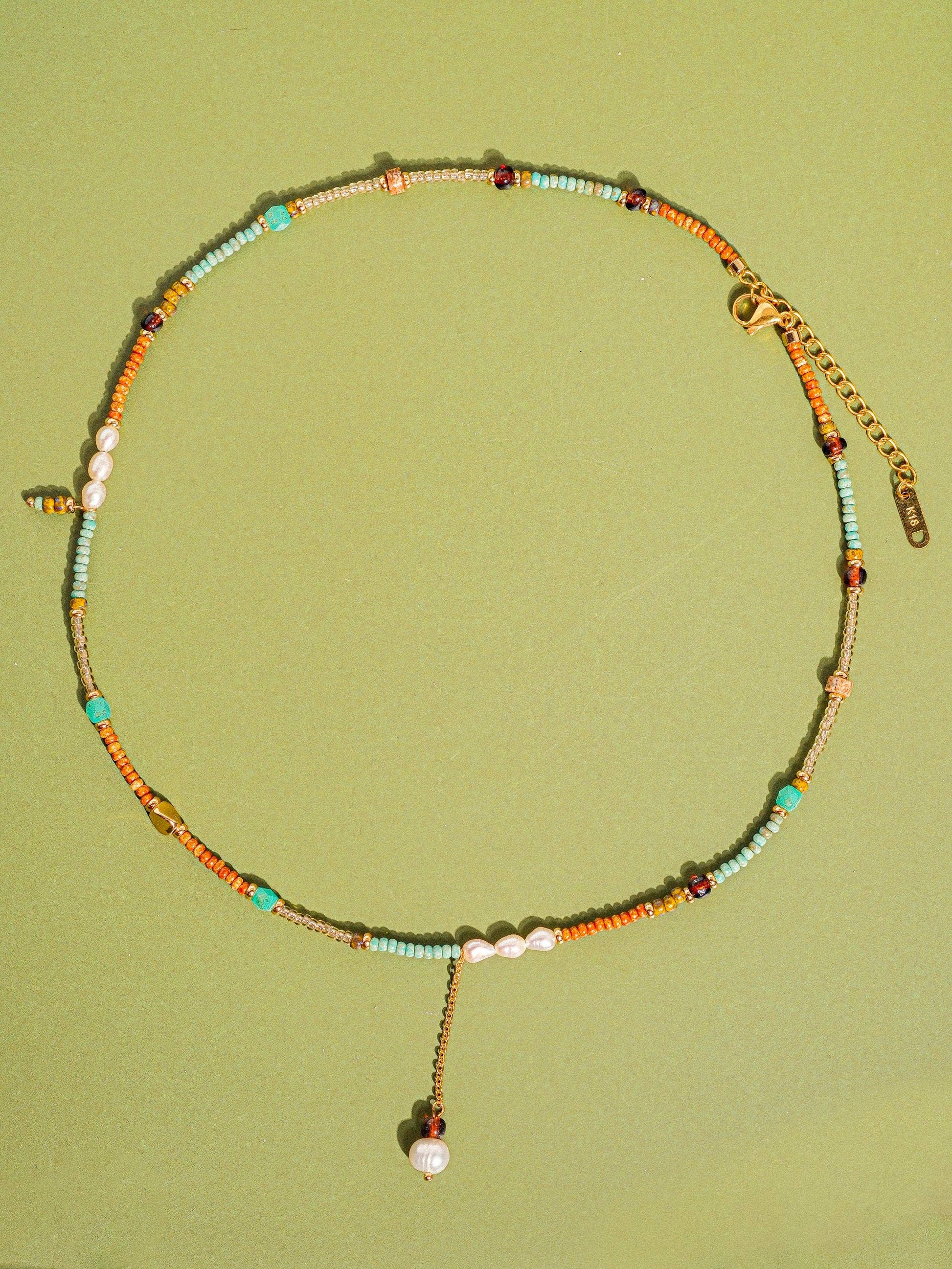 Elia Handmade Bohemian Beaded Stack Necklaces